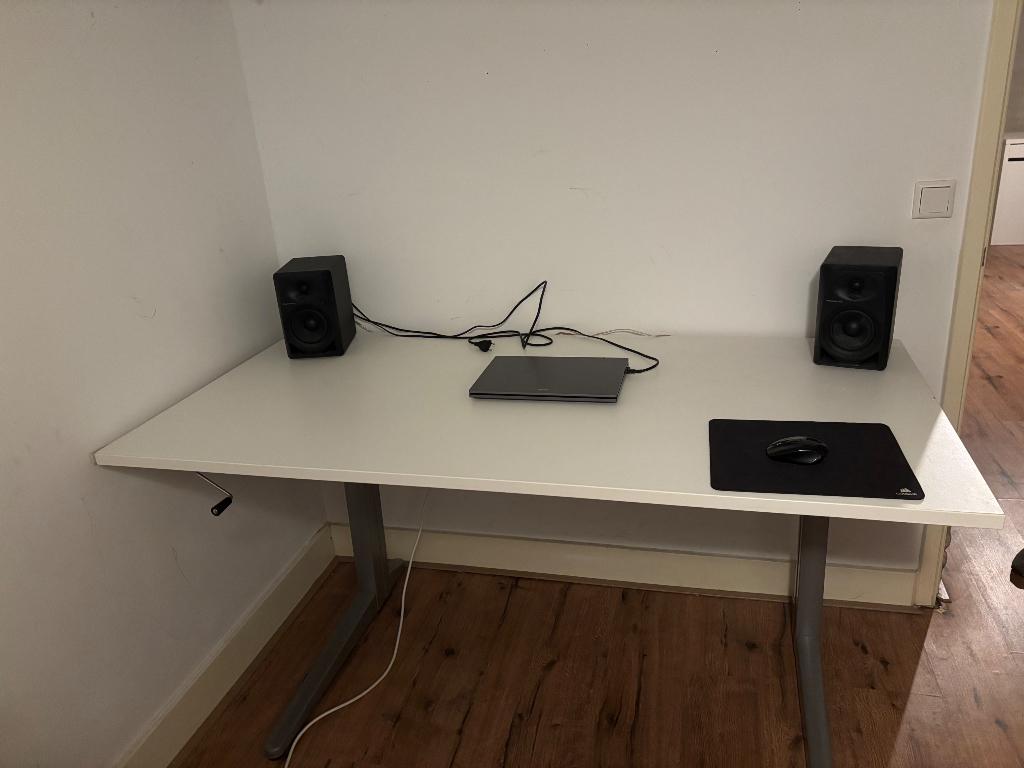 zit sta bureau, Ophalen, Zit-sta bureau, 160 cm, Gebruikt