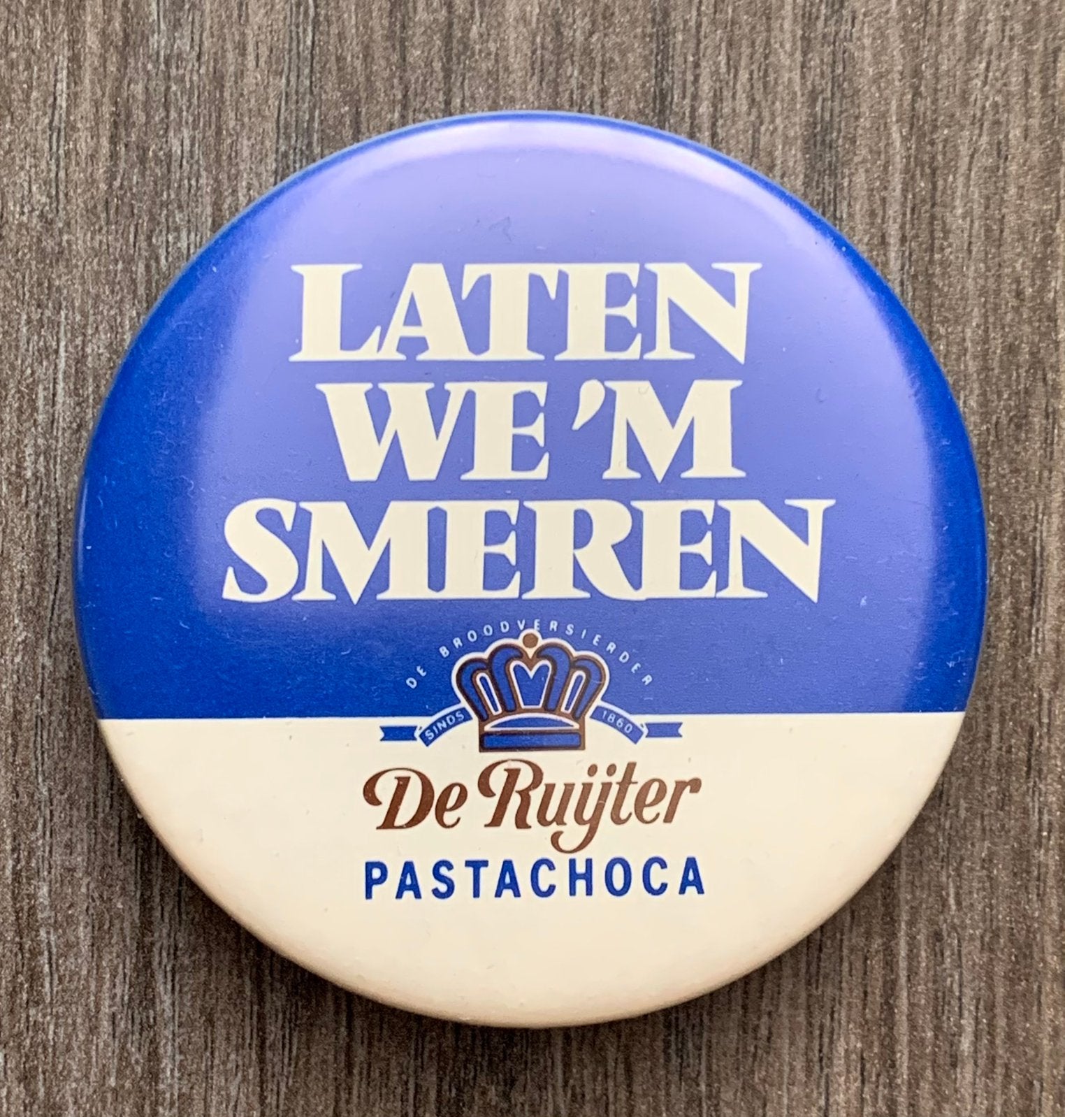 De Ruyter: PastaChoca (Laten We ‘M Smeren) Button, Ophalen of Verzenden