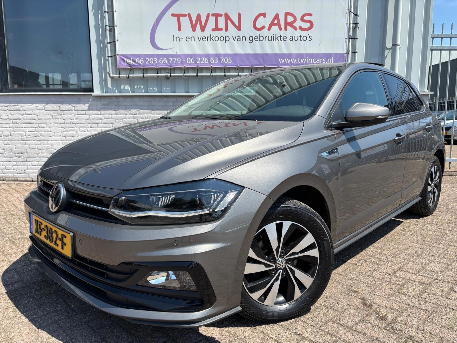 Volkswagen Polo 1.0 TSI R-Line Pano Beats Led Carplay Org NL, Auto's, Volkswagen, Stof, Origineel Nederlands, Bedrijf, Handgeschakeld