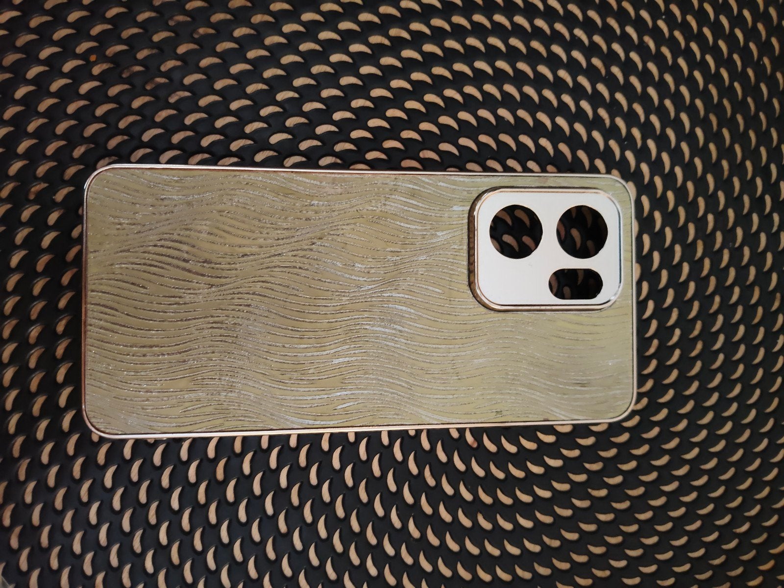 Gouden Glitter Telefoonhoesje voor Oppo Reno F13 - Nieuw, Ophalen of Verzenden, Nieuw, Frontje of Cover
