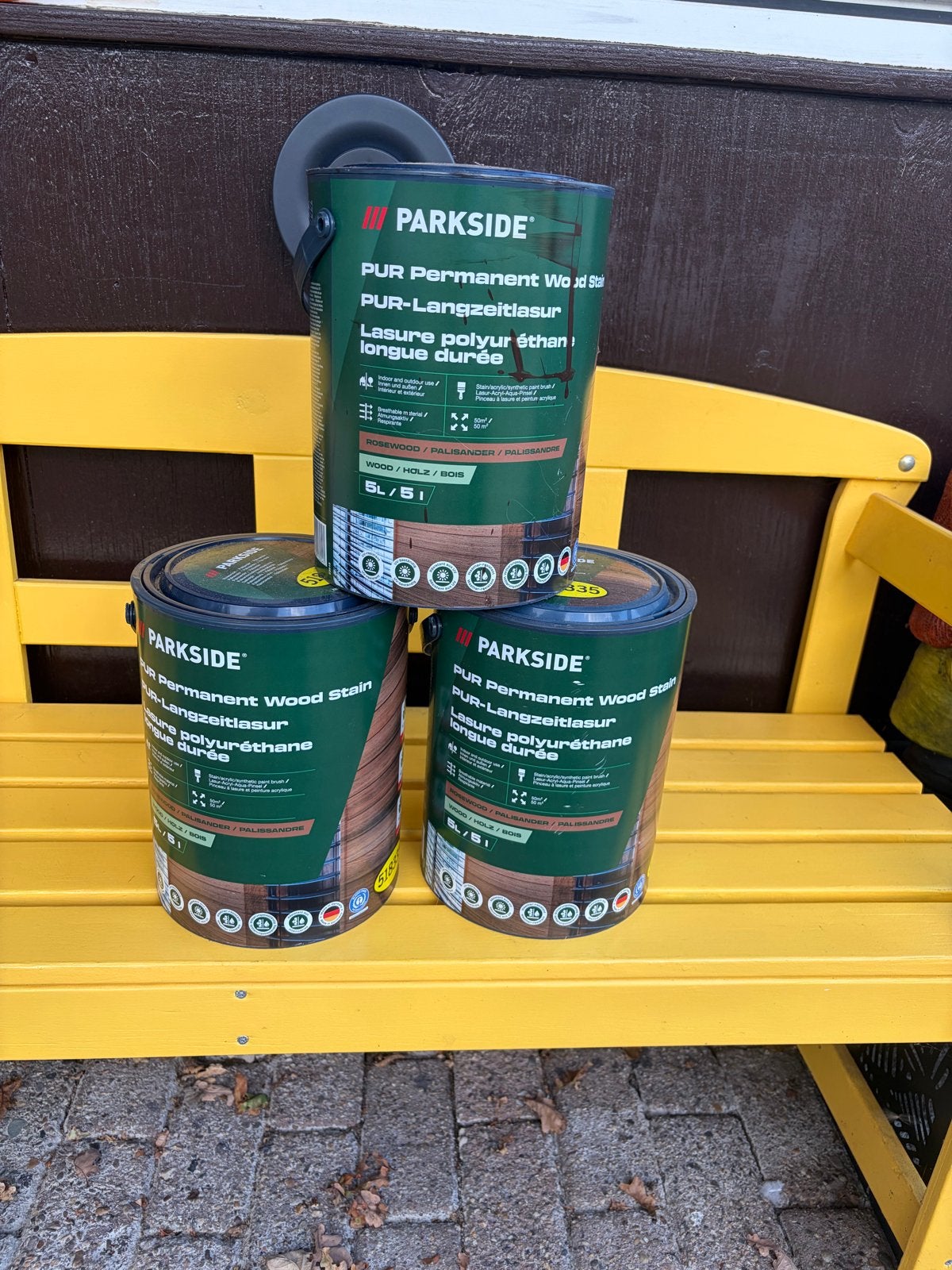 Pur Permanent Woodstain Rosewood - Direct Ophalen, Ophalen, Bruin, Nieuw, Beits