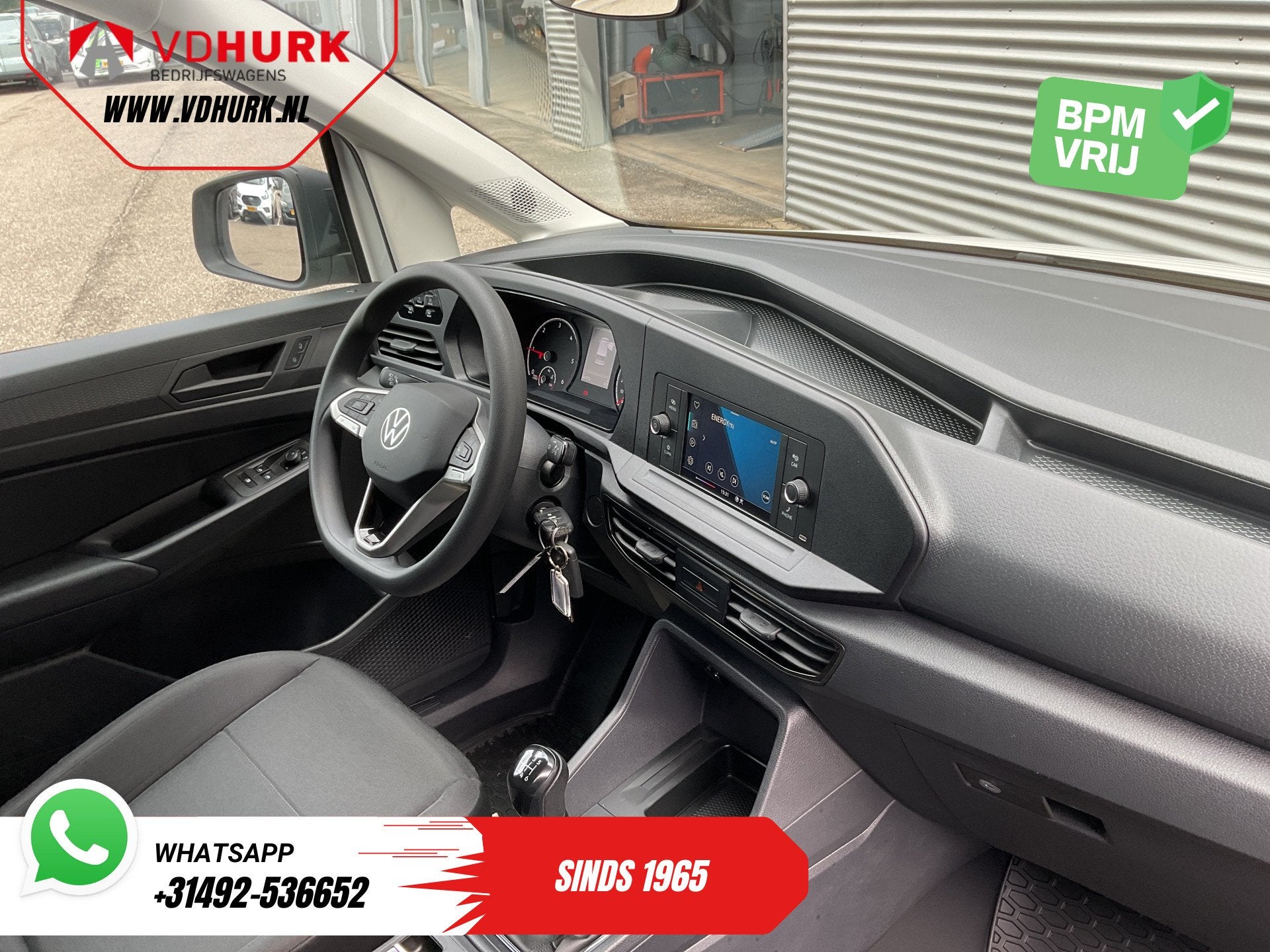 Volkswagen Caddy Cargo 2.0 TDI 100 pk Omvormer/ Sortimo/ Cru, Voorwielaandrijving, Gebruikt, 4 cilinders, Volkswagen
