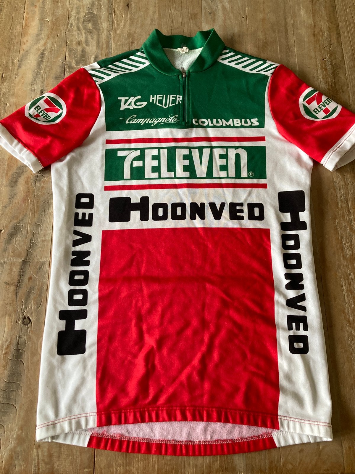 Vintage wielershirt 7-Eleven Hoonved Campagnolo, Ophalen of Verzenden, Bovenkleding