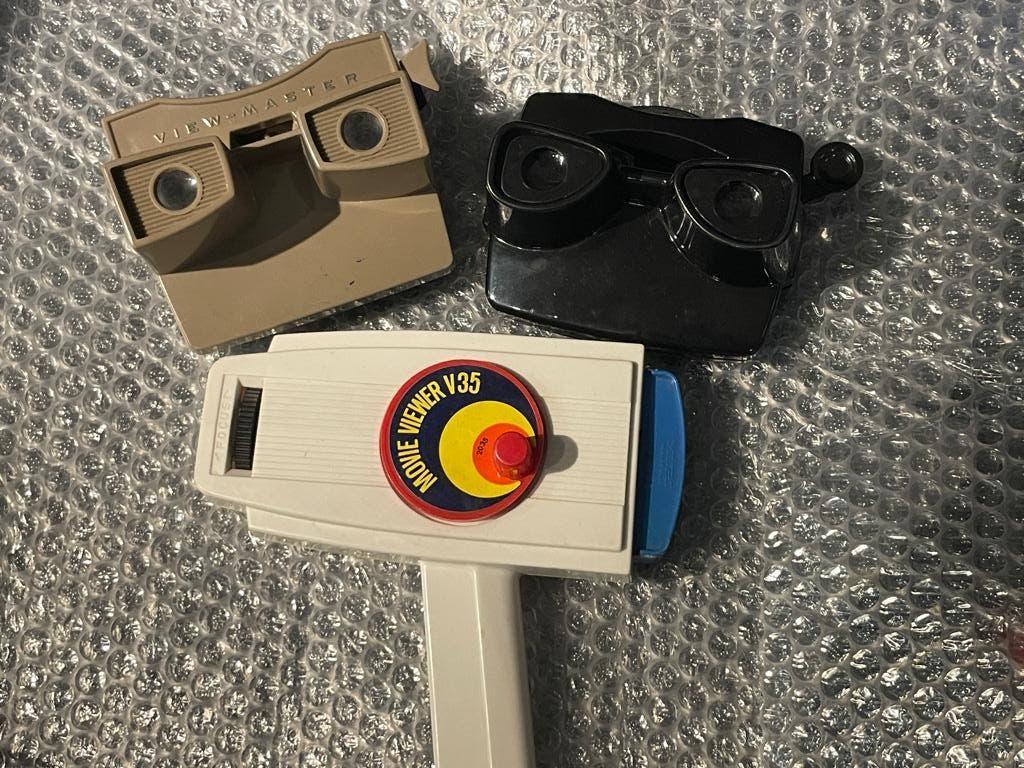 Fisher Price Movie Viewer V35, Viewmaster model G, 3d-viewer, Ophalen of Verzenden, Gebruikt