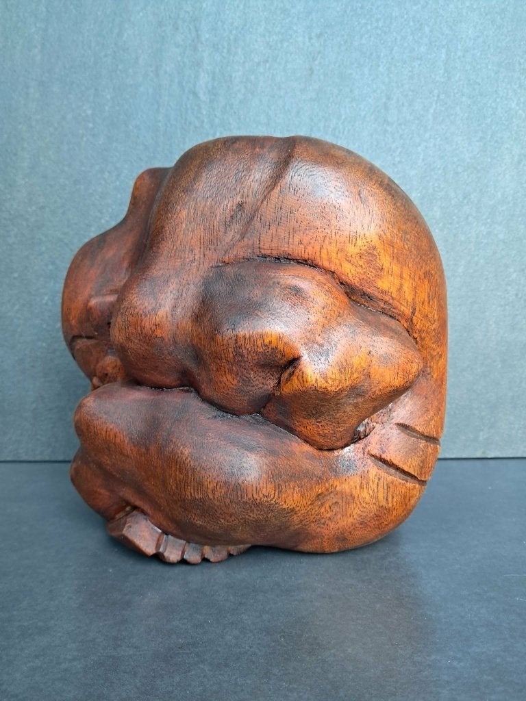 yogiman/ Huilende Boeddha/Orang Malu/handgemaakt/20 cm, Minder dan 50 cm, Nieuw, Ophalen of Verzenden, Schilderij
