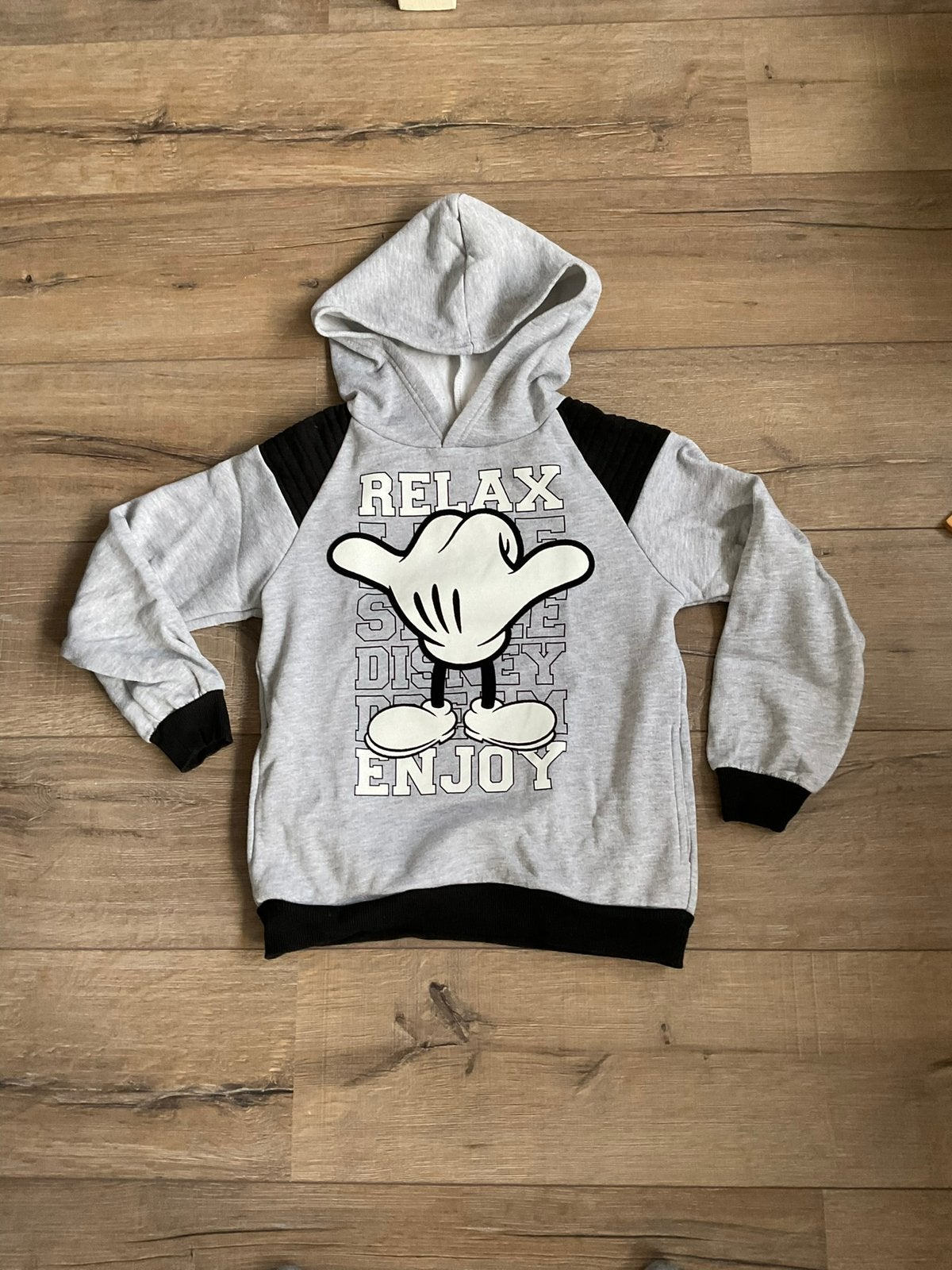 Kinderhoodie uit Disneyland Parijs, Ophalen of Verzenden, Zo goed als nieuw, Jongen, Trui of Vest