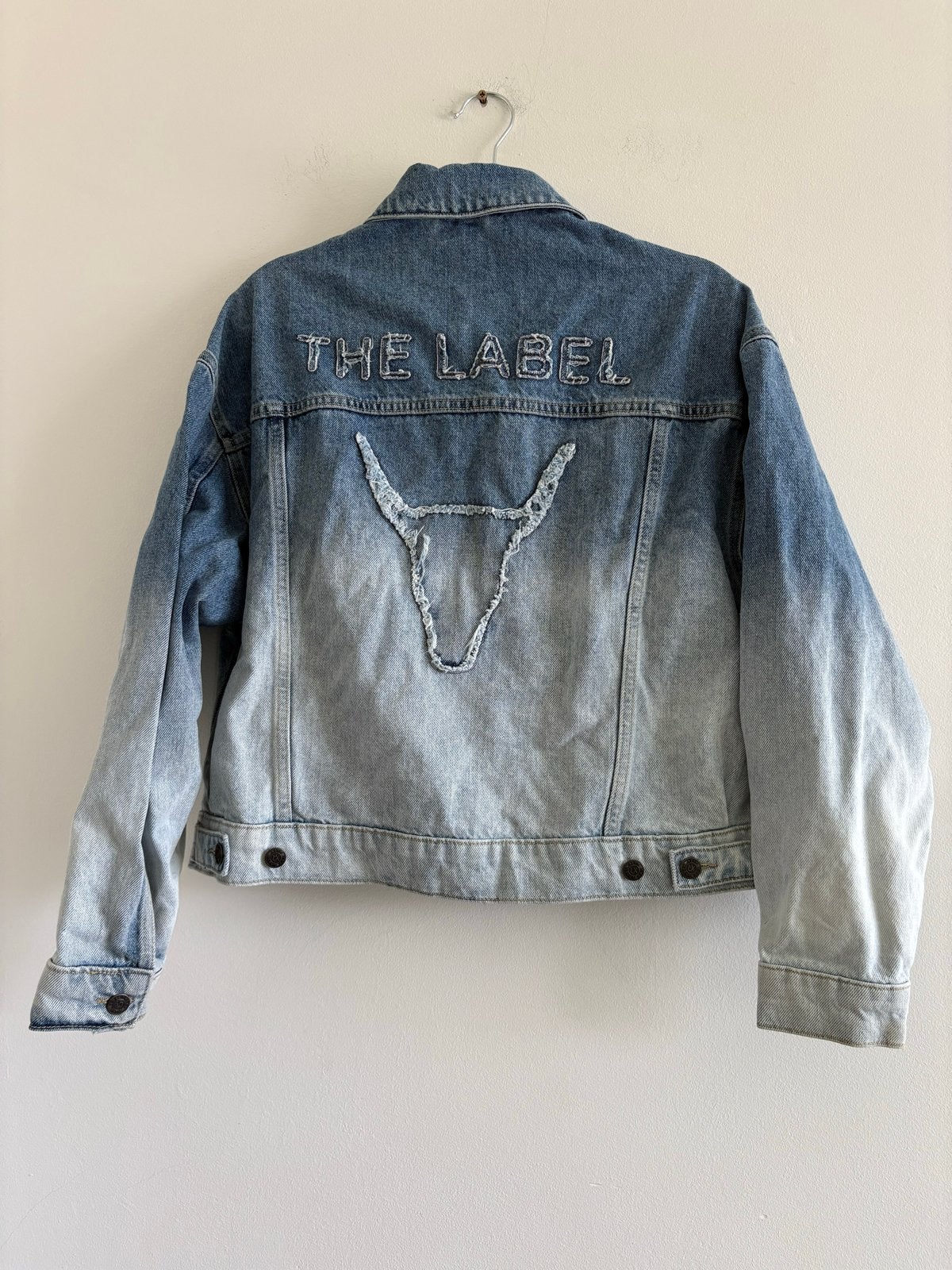 Alix The Label Tie Dye Denim Jas Maat S - Nieuw, Ophalen of Verzenden, Nieuw, Maat 36 (S), Blauw