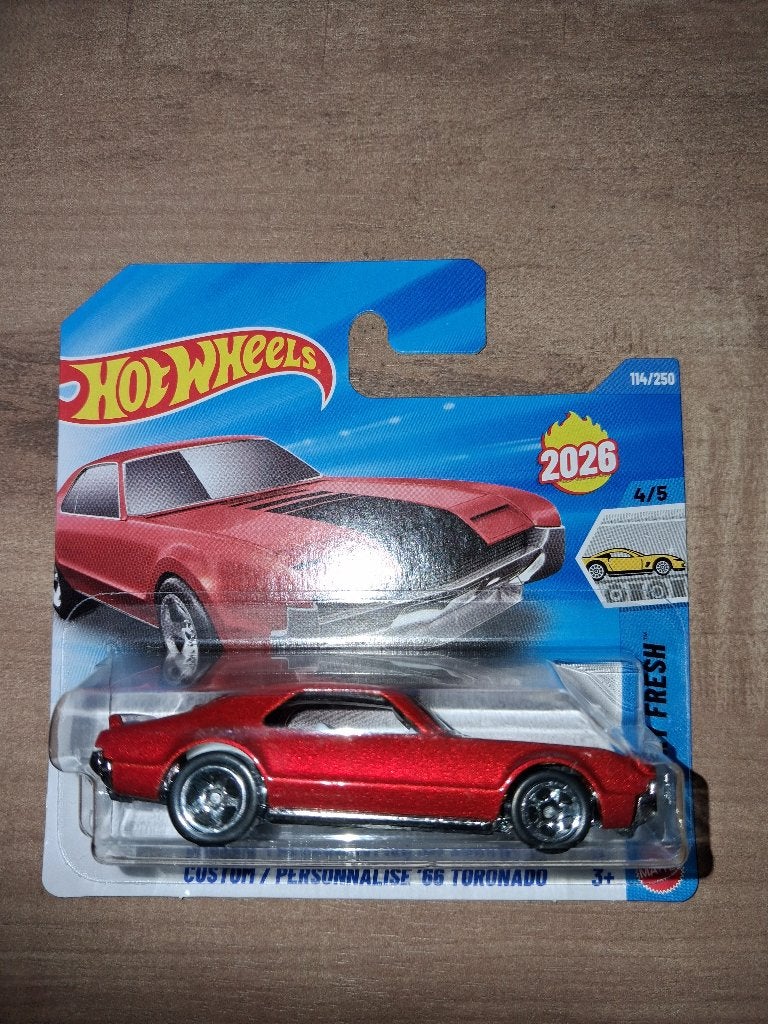 Hotwheels custom '66 Tornado, Ophalen of Verzenden, Nieuw