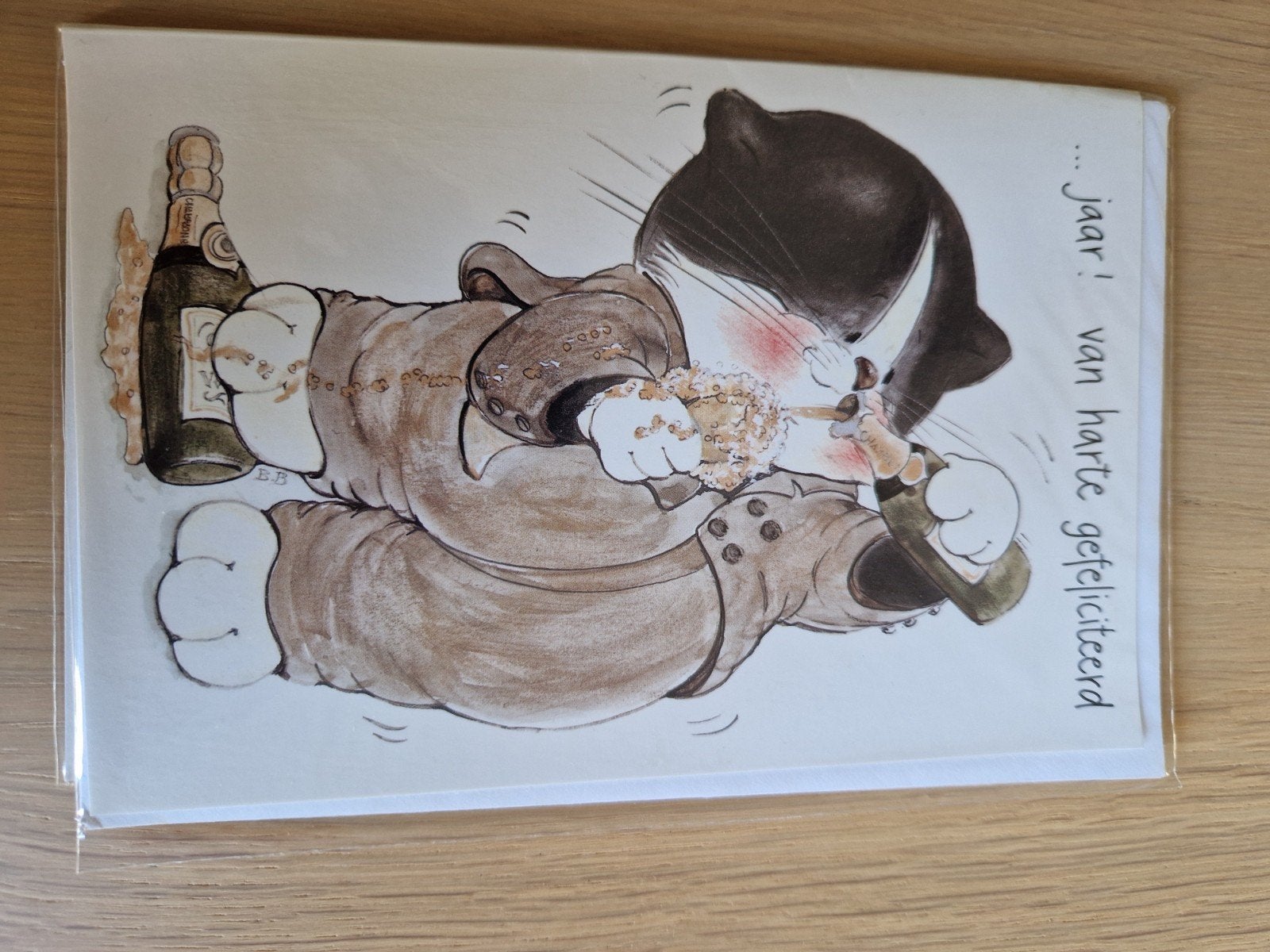Vintage verjaardagskaarten, Hobby en Vrije tijd, Stempelen, Ophalen of Verzenden