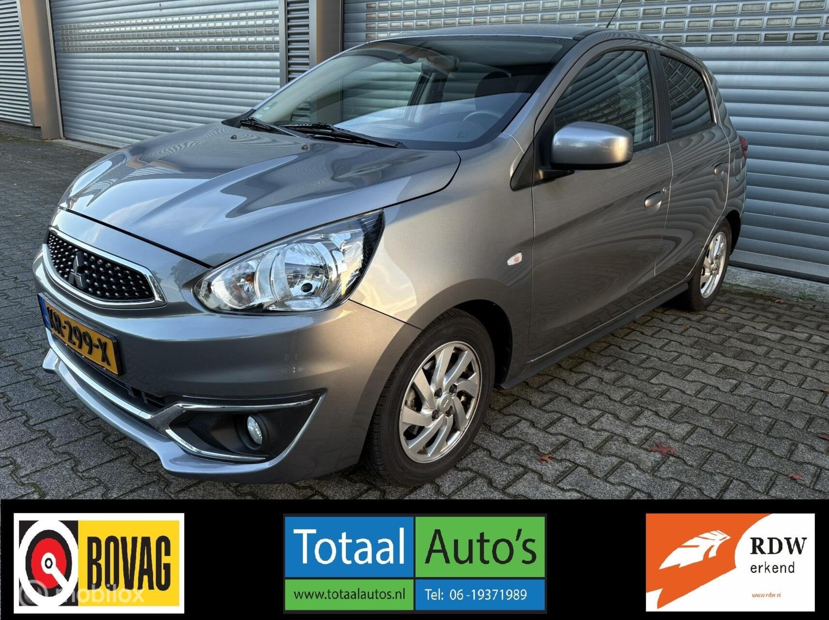 Mitsubishi Space Star 1.2*AUTOMAAT*CRUISE*P-SENS*1e EIGENAAR, Dealer onderhouden, Gebruikt, 840 kg, 23 km/l