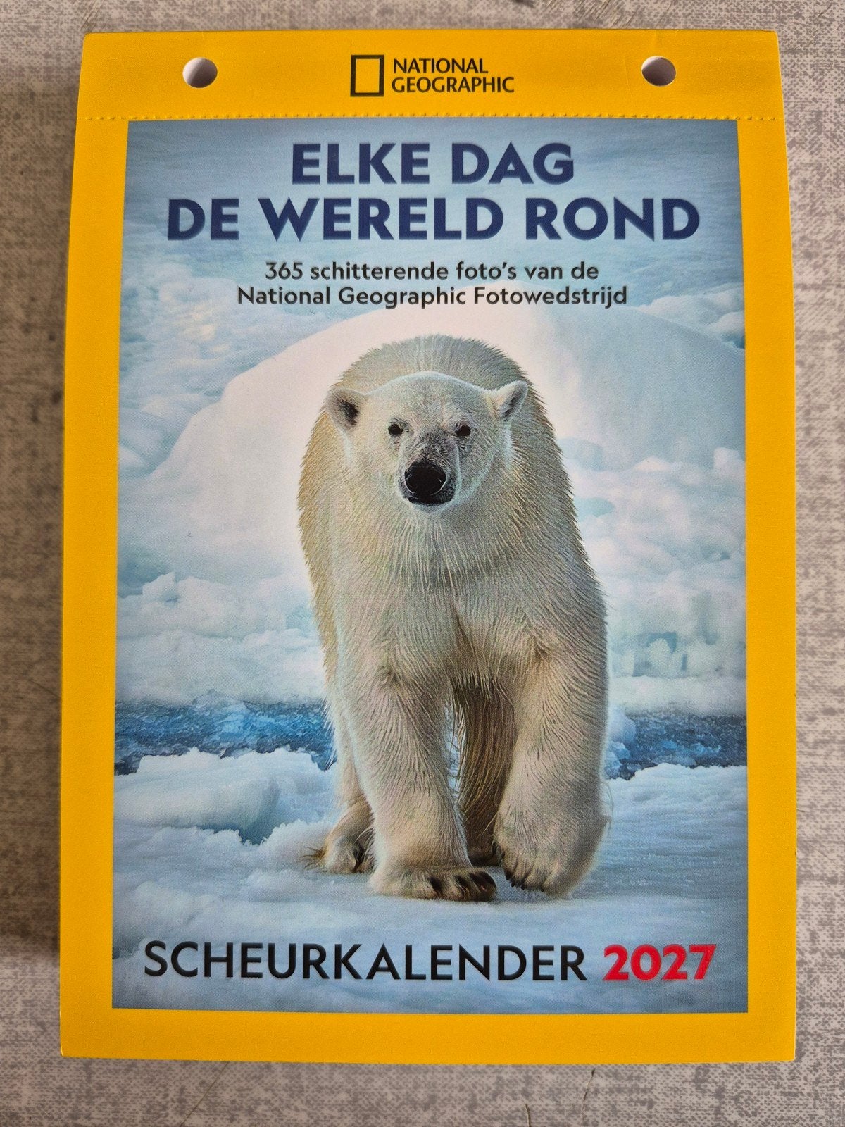 National Geographic Scheurkalender 2027, Diversen, Ophalen of Verzenden, Dagkalender, Nieuw
