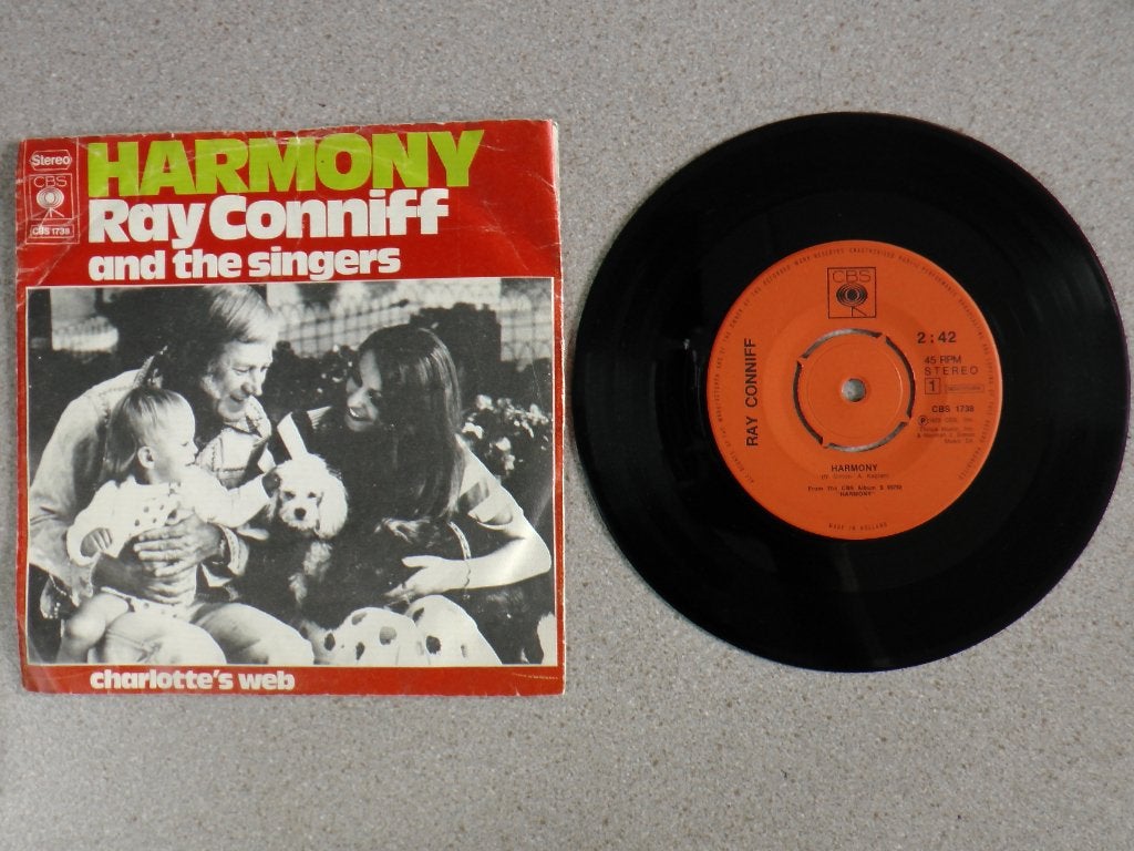 Ray Conniff - Harmony VINYL SINGLE, Gebruikt, 7 inch, Pop, Fotohoes