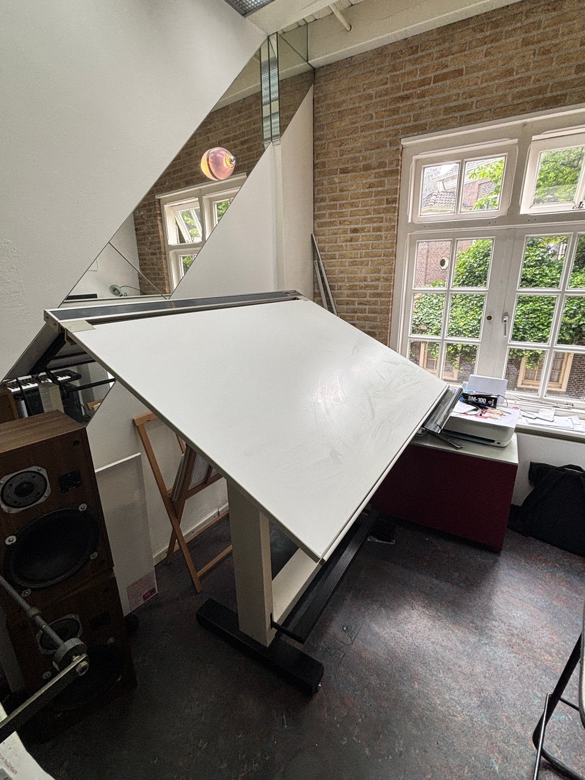 Proffesionele tekentafel: DAJO REISS Ordinat III, Doe-het-zelf en Verbouw, Tekentafels, Ophalen, Gebruikt, 130 tot 150 cm