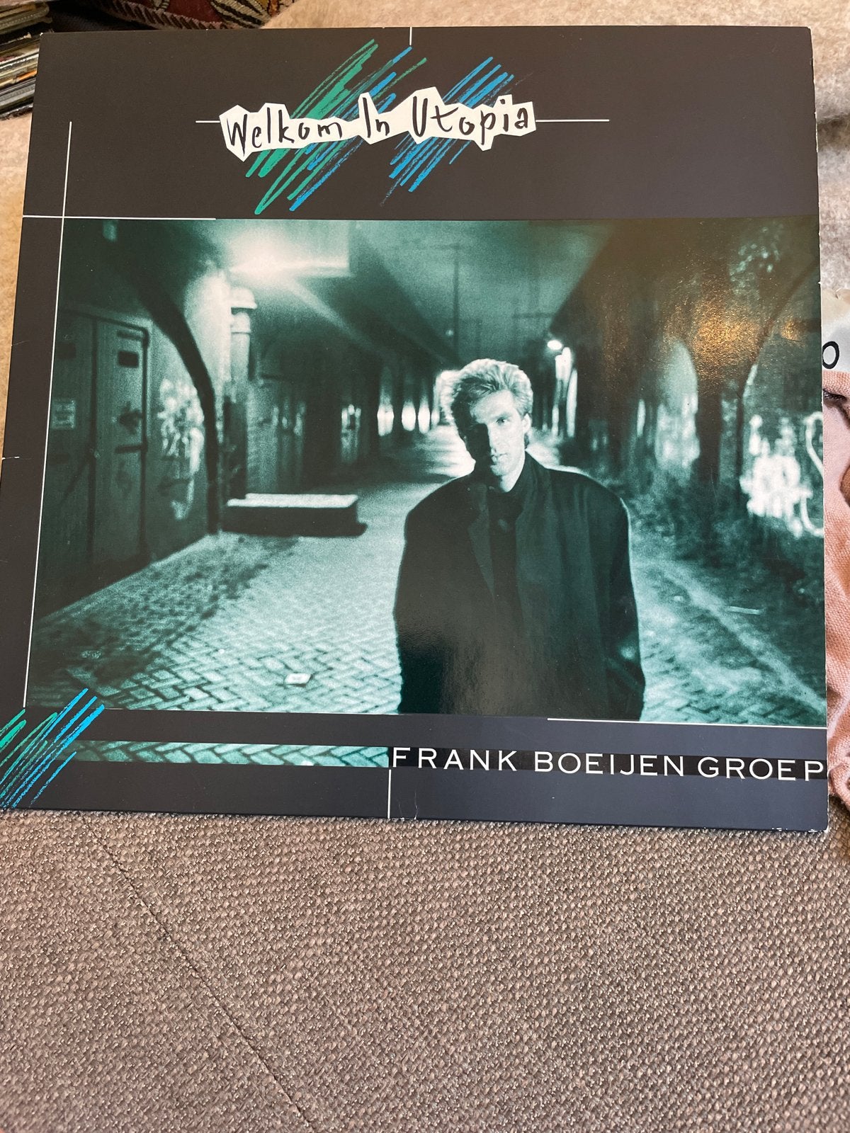 Frank Boeijen Groep - Welkom In Utopia LP, LP, Gebruikt, Pop, Ophalen of Verzenden