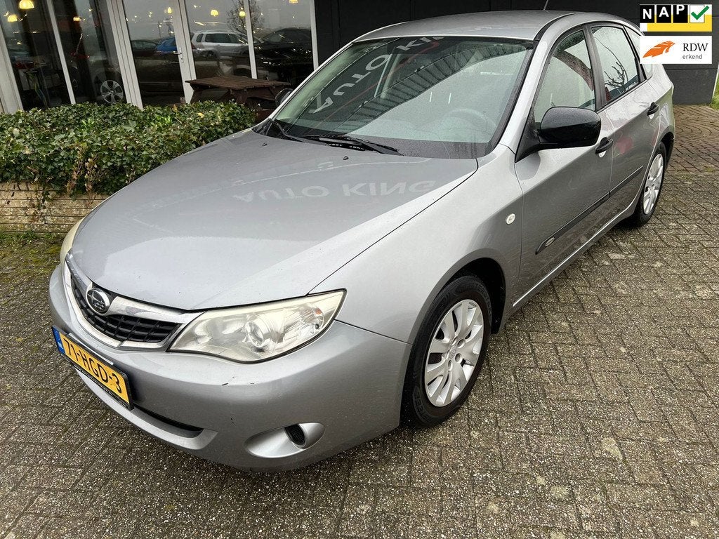 Subaru Impreza 1.5R AWD ECC CV ELEKRAMEN&SPIEGELS APK+NAP, 13 km/l, Stof, Zwart, 4 cilinders