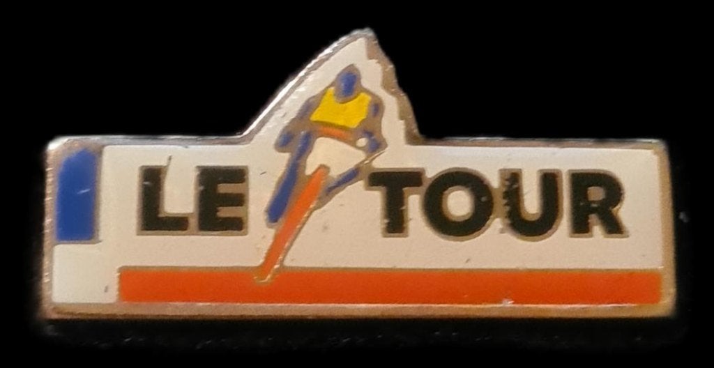 Le Tour pin- met Franse vlag, Verzenden, Nieuw, Sport, Speldje of Pin