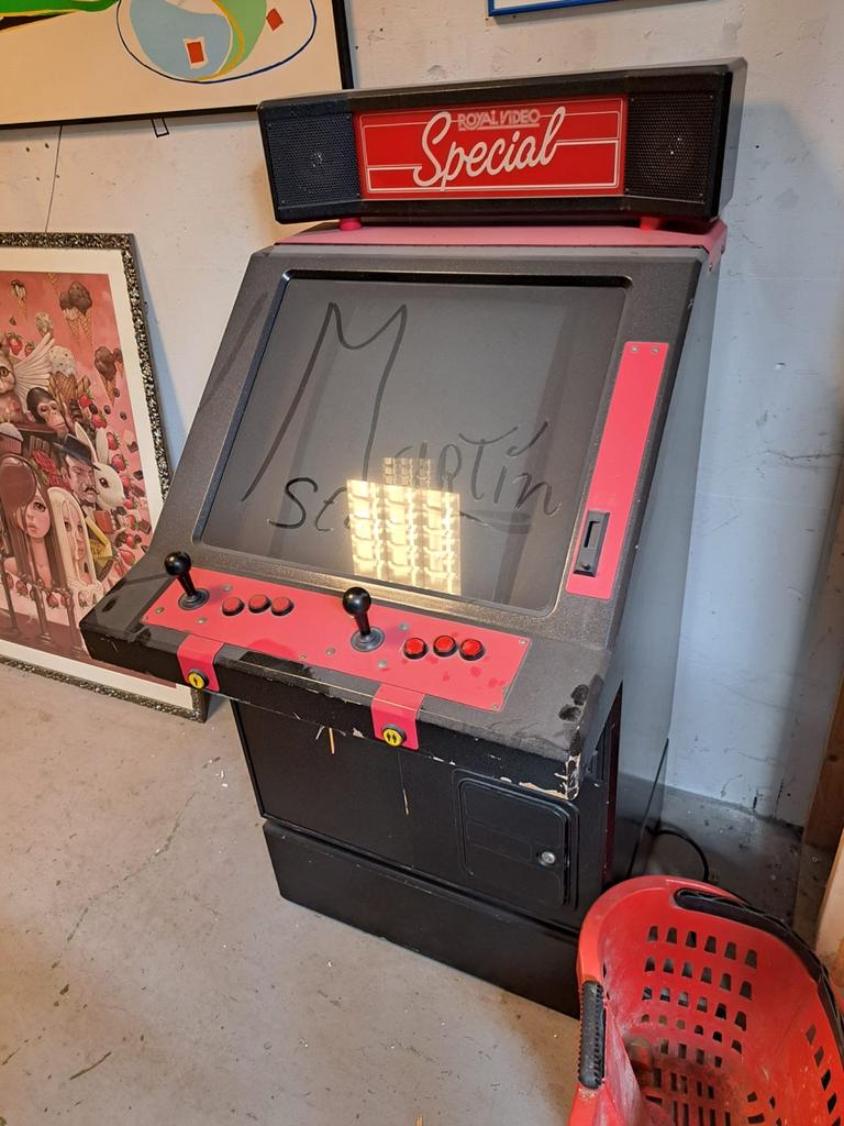 Vintage Royal Video Special Arcade Kast, Verzamelen, Automaten | Overige, Ophalen, Gebruikt