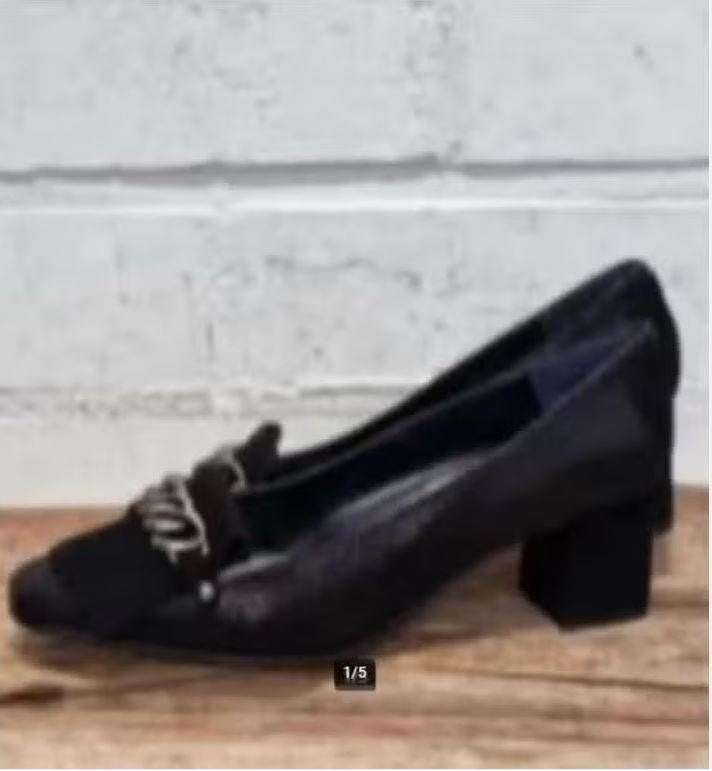 Sergio Turri - Prachtige leren pumps maat 41 - Nieuw €135, Kleding | Dames, Pumps, Zwart, Nieuw, Ophalen of Verzenden