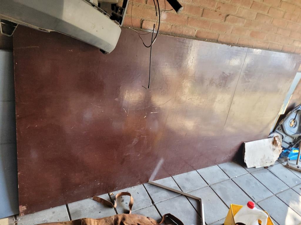 Betonplex  voor aanhanger vloer, Doe-het-zelf en Verbouw, Hout en Planken, Gebruikt, Minder dan 25 mm, Ophalen of Verzenden, Plank