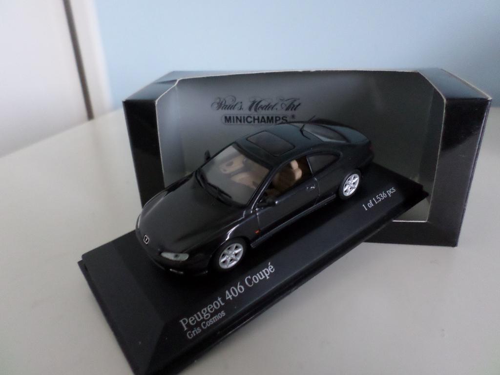 PEUGEOT 406 COUPÉ van 1996  Nostalgie, Ophalen of Verzenden, Nieuw, Auto, MiniChamps