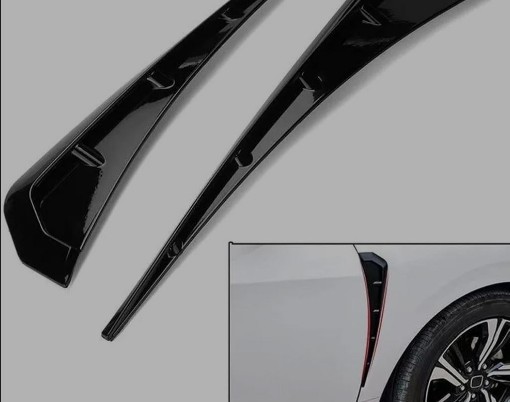 Carbon universeel auto spatbord luchthapper, Nieuw, Ophalen of Verzenden, Spatbord, Universele onderdelen