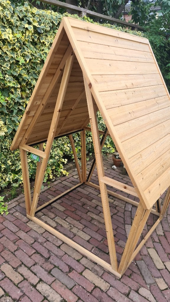 speelhuisje, Ophalen, Nieuw, Hout