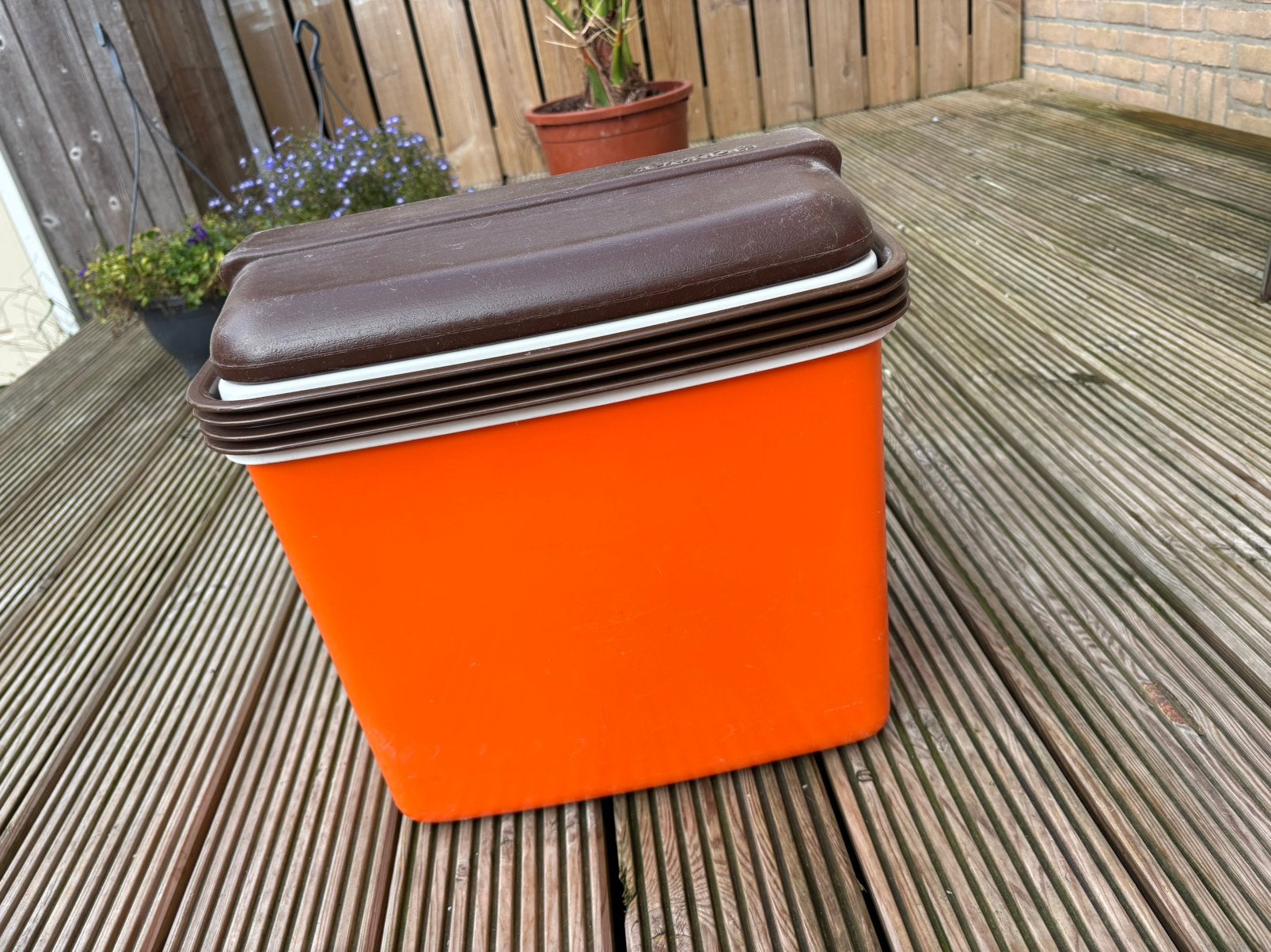 Vintage Curver Koelbox, Ophalen of Verzenden, Gebruikt, Koelbox, Koelelement