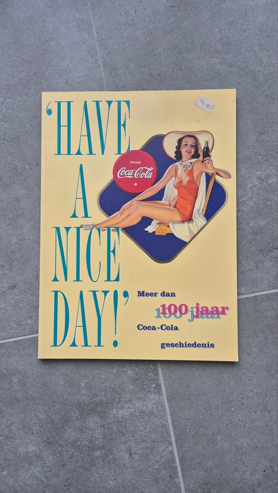 Vintage Coca-Cola 'Have a Nice Day' boek, Ophalen of Verzenden, Gebruikt, Overige typen