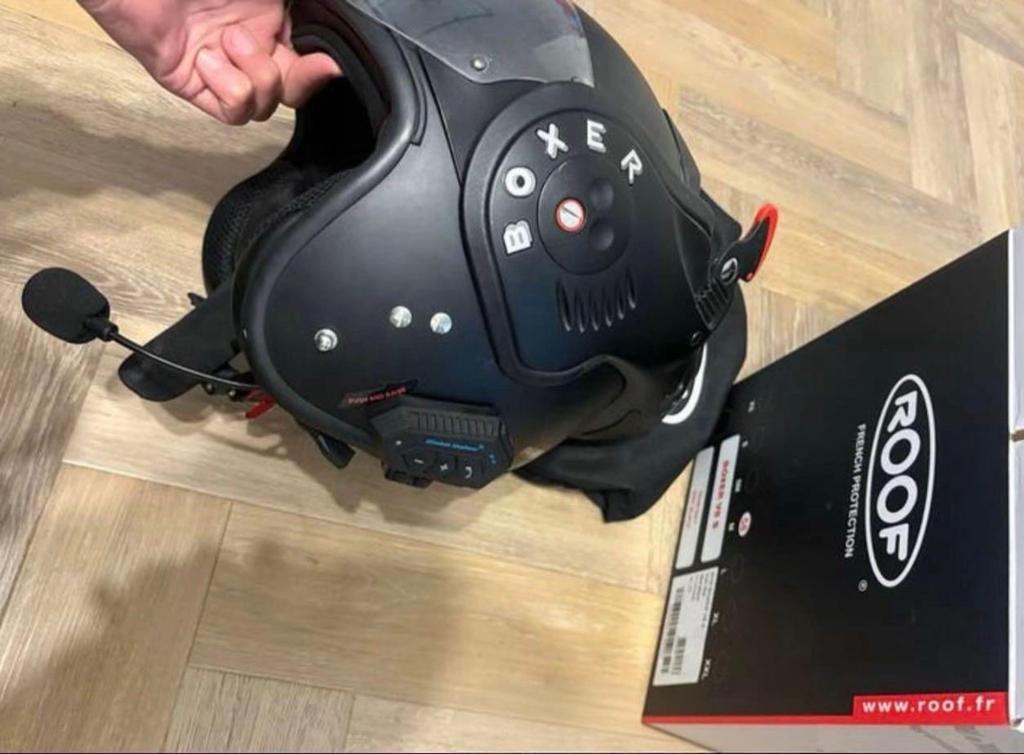 Boxerhelm maat m, Fietsen en Brommers, Brommerhelmen, Ophalen of Verzenden, Nieuw
