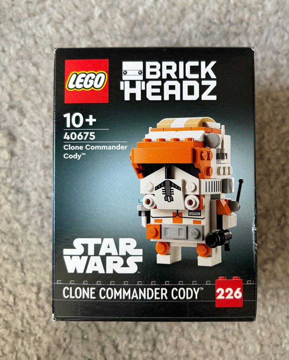 LEGO BrickHeadz Star Wars Clone Commander Cody 40675, Lego, Nieuw, Ophalen of Verzenden, Complete set