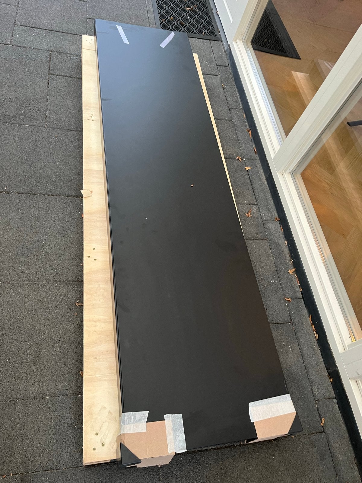 Teab VASCO Vlakke radiator Type 22 2000x500mm - Mat zwart, Ophalen, Radiator, Nieuw, Minder dan 60 cm