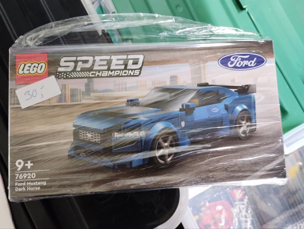 LEGO Speed Champions Ford Mustang Dark Horse 76920, Lego, Zo goed als nieuw, Complete set, Speed Champions