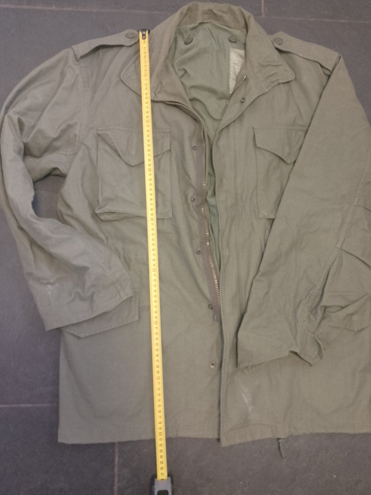 US FIELD JACKET M65 - LEGERJAS - Maat XL, Ophalen of Verzenden, Landmacht, Amerika, Kleding of Schoenen