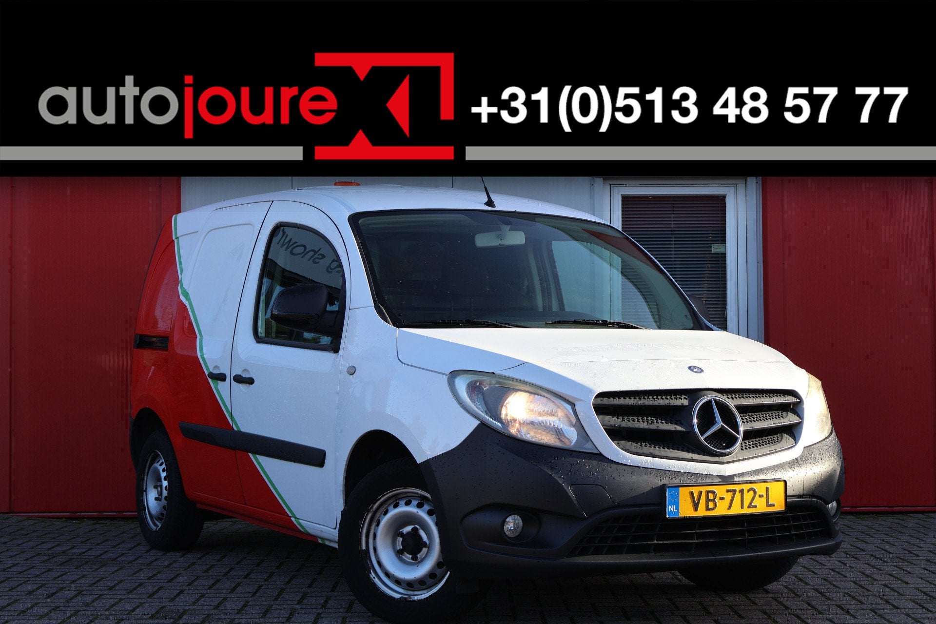 Mercedes-Benz Citan 109 CDI (bj 2013), Auto's, Voorwielaandrijving, Euro 5, Stof, Gebruikt