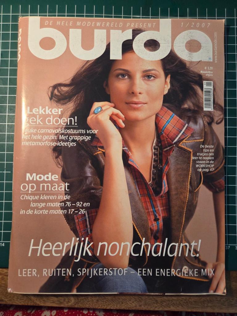 Burda Mode Tijdschrift 1/2007 - Carnaval & Meer, Vrouw, Overige typen, Gebruikt, Burda