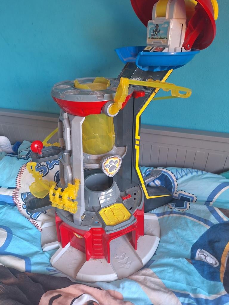 Paw patrol toren,  voertuigen etc, Kinderen en Baby's, Speelgoed | Actiefiguren, Ophalen