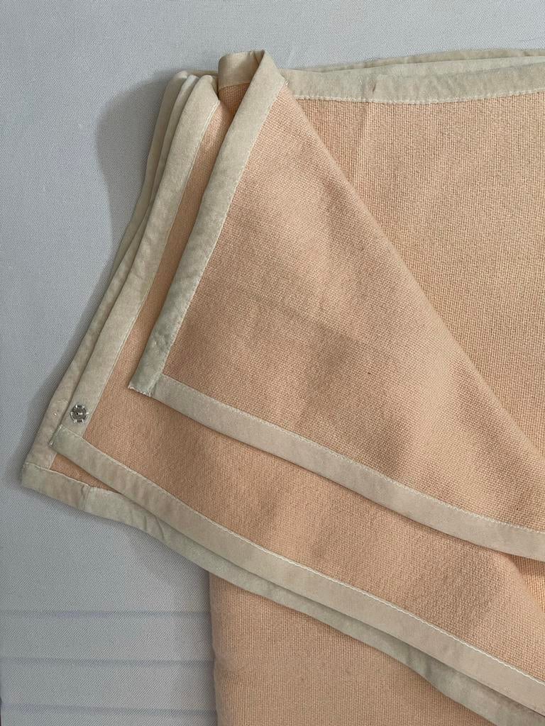 Vintage Wollen deken 200x195 cm - 100% zuiver wol, Ophalen of Verzenden, Gebruikt