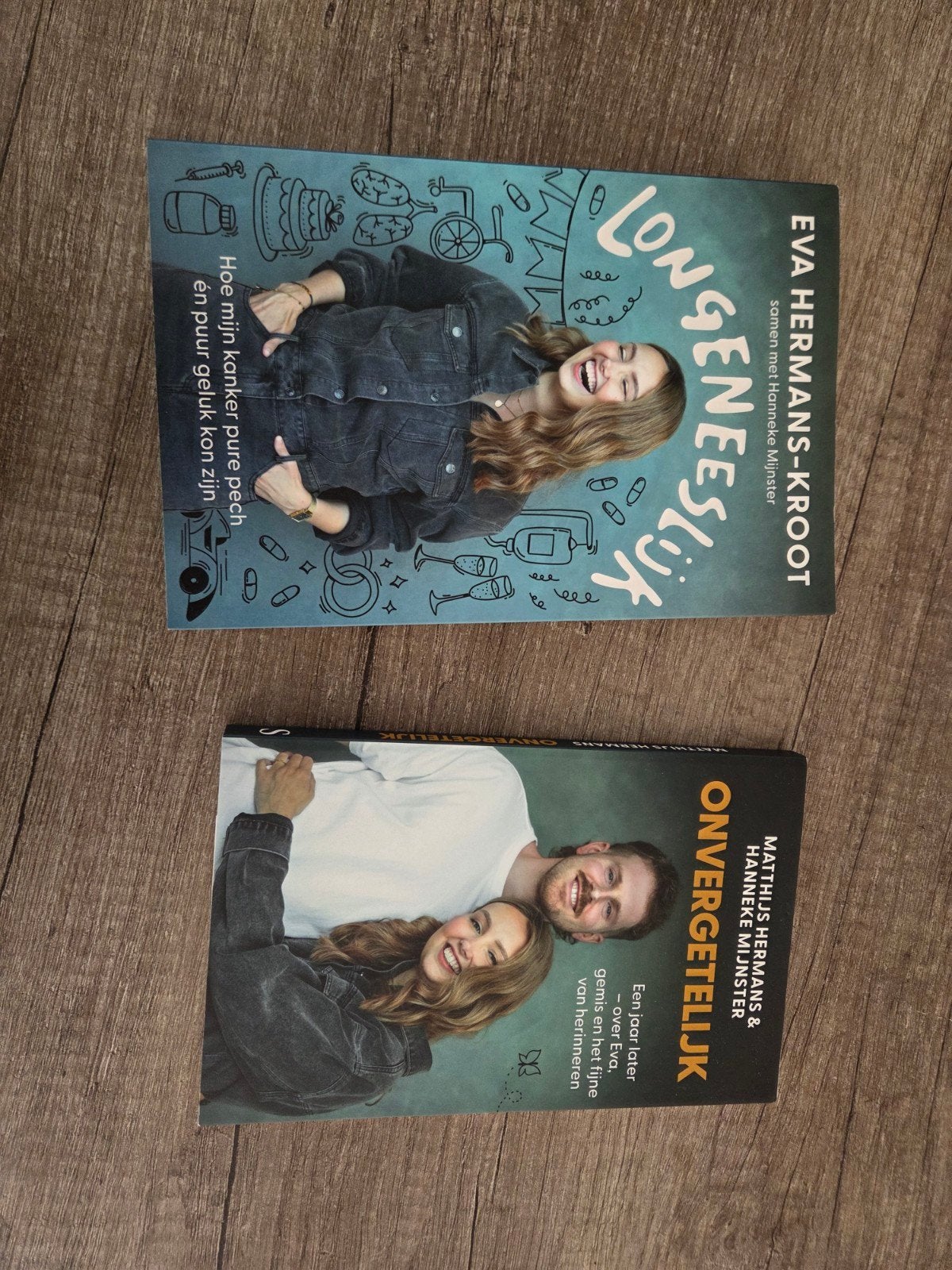 Boeken: Longgeneeslijk & Onvergetelijk - Eva Hermans-Kroot, Ophalen of Verzenden, Zo goed als nieuw, Eva Hermans-Kroot, Overige