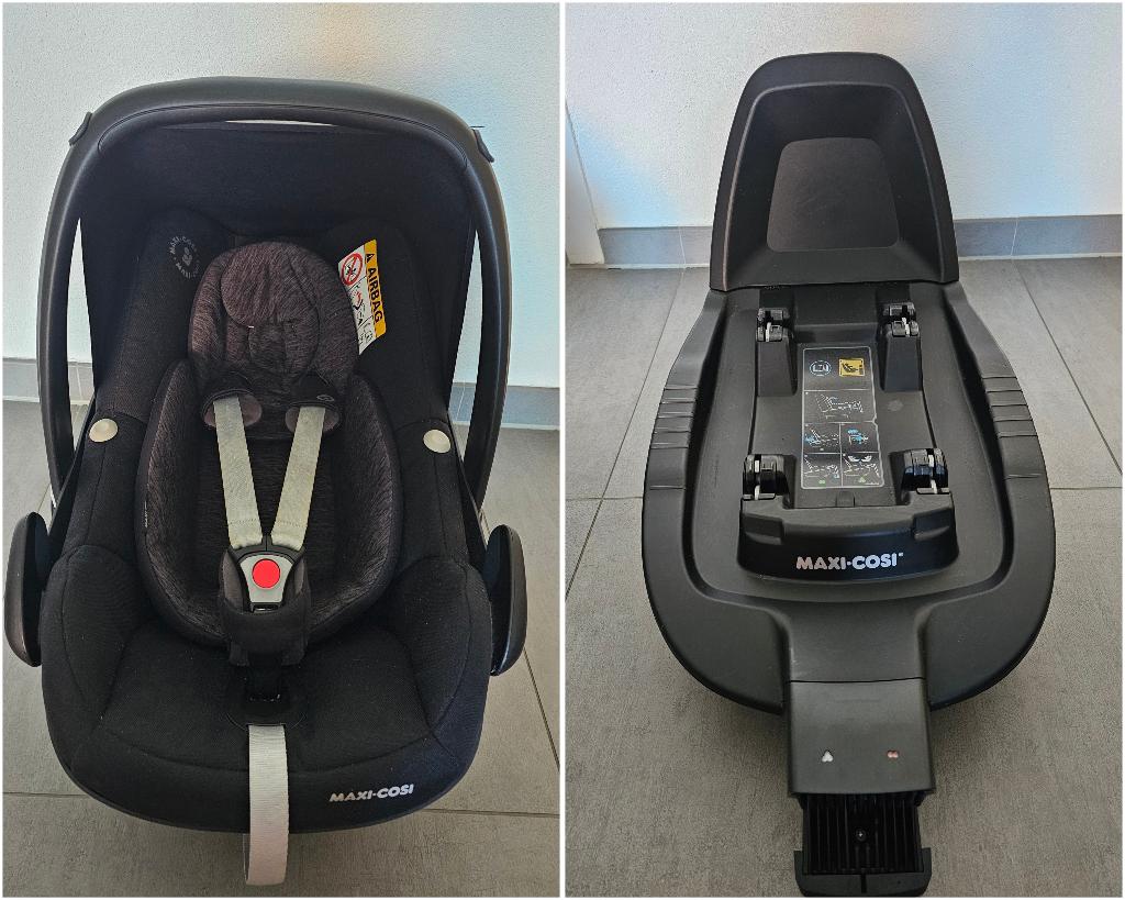 Maxi-cosi Pebble Pro i-Size + FamilyFix2, Kinderen en Baby's, Autostoeltjes, Ophalen, Gebruikt, Isofix, 0 t/m 13 kg