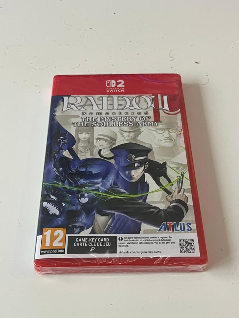 Raidou Kuzunoha 2: The Soulless Army - Nintendo Switch, 1 speler, Nieuw, Ophalen of Verzenden, Role Playing Game (Rpg)