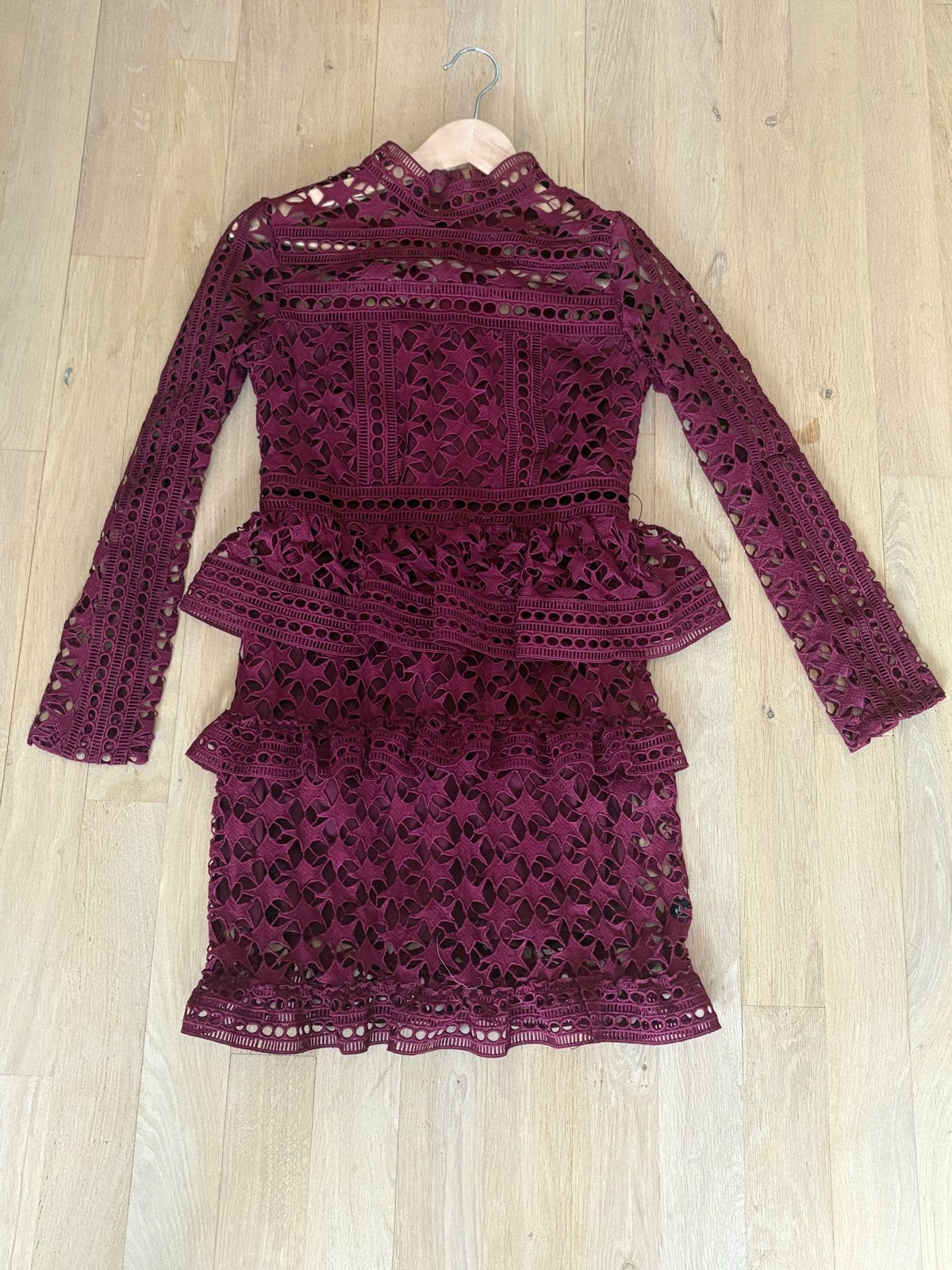 Kanten Jurk XS -, Kleding | Dames, Jurken, Ophalen of Verzenden, Zo goed als nieuw, Maat 34 (XS) of kleiner, Boven de knie