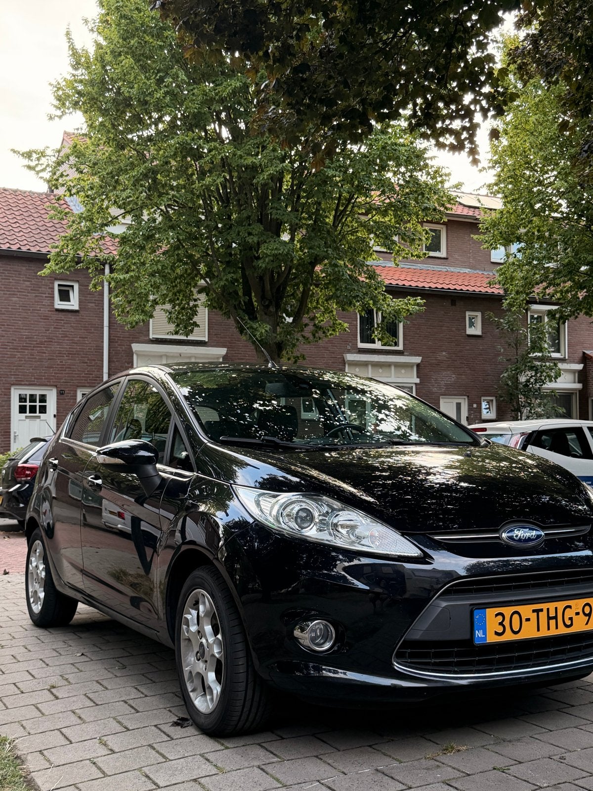 Ford Fiesta 1.25 Titanium | 5-deurs | Airco | Winterbanden, Voorwielaandrijving, Stof, 40 €/maand, 4 cilinders