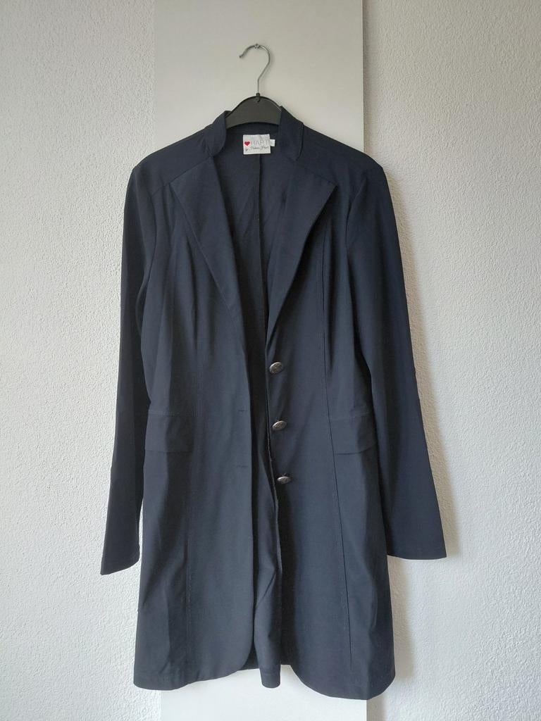 HELENA HART travel jas L, Blauw, Maat 42/44 (L), Zo goed als nieuw, Jasje
