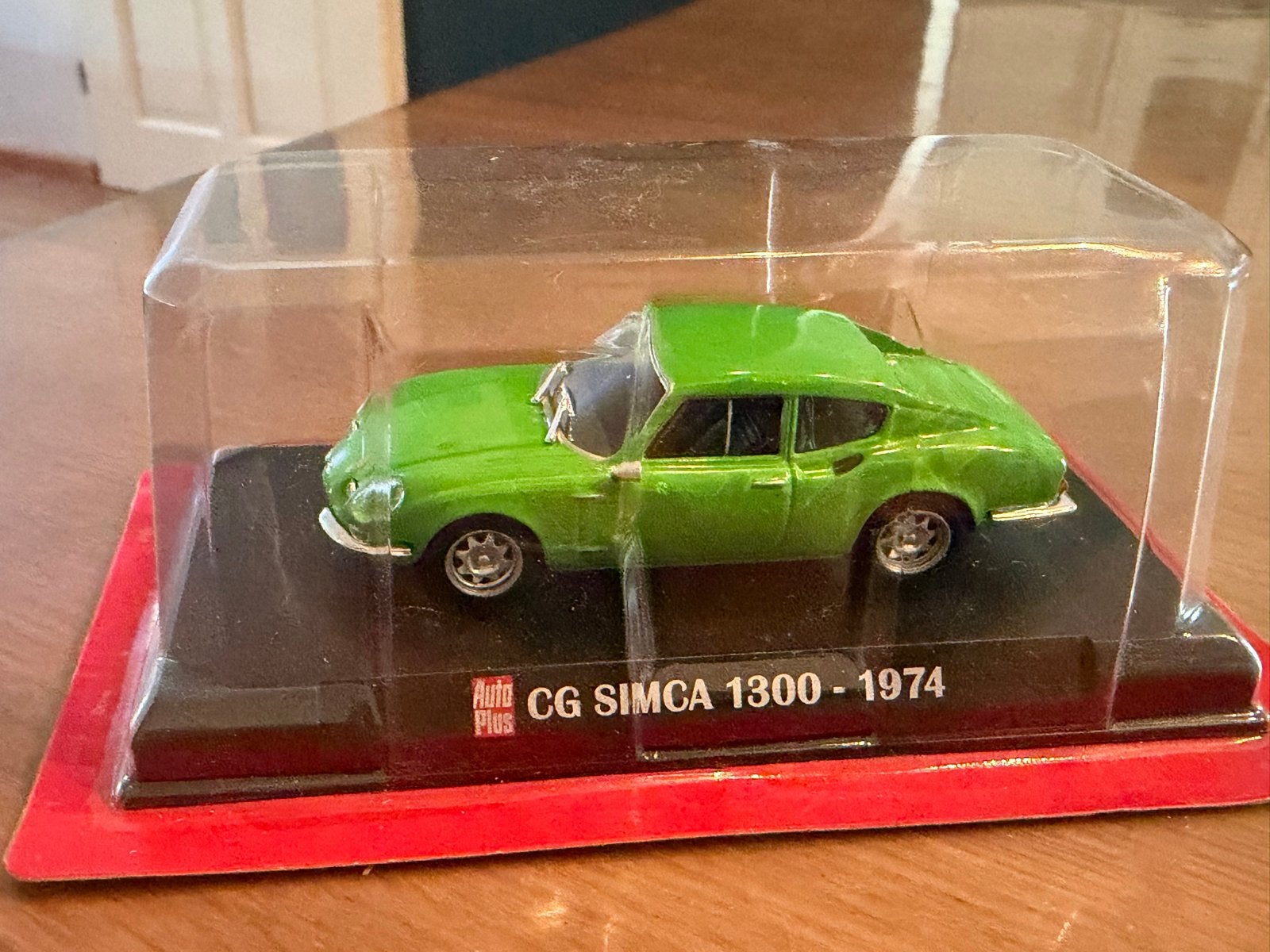 CG Simca 1300 - 1974 modelauto - Auto Plus La Collection, Ophalen of Verzenden, Nieuw, Auto, Overige merken