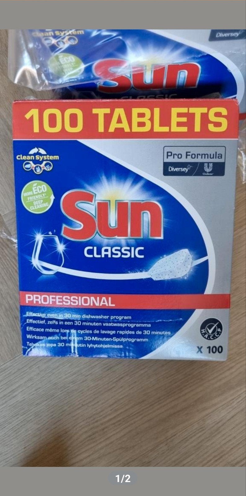 Sun Classic Professional Vaatwastabletten - 600 stuks, Ophalen, Nieuw, Minder dan 85 cm