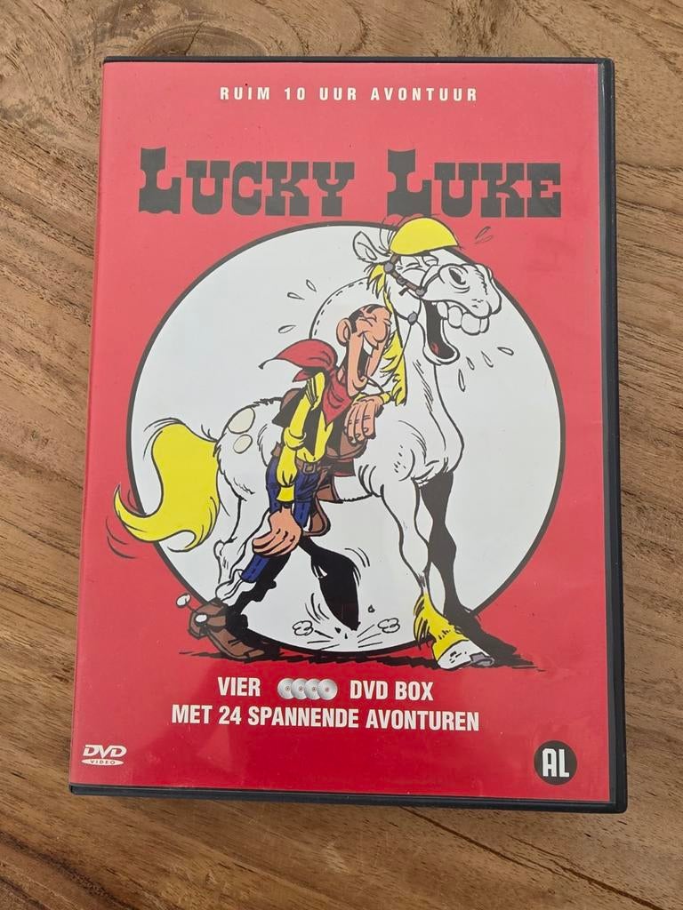 Lucky Luke DVD Box - Ruim 10 uur avontuur!, Europees, Gebruikt, Tekenfilm, Alle leeftijden