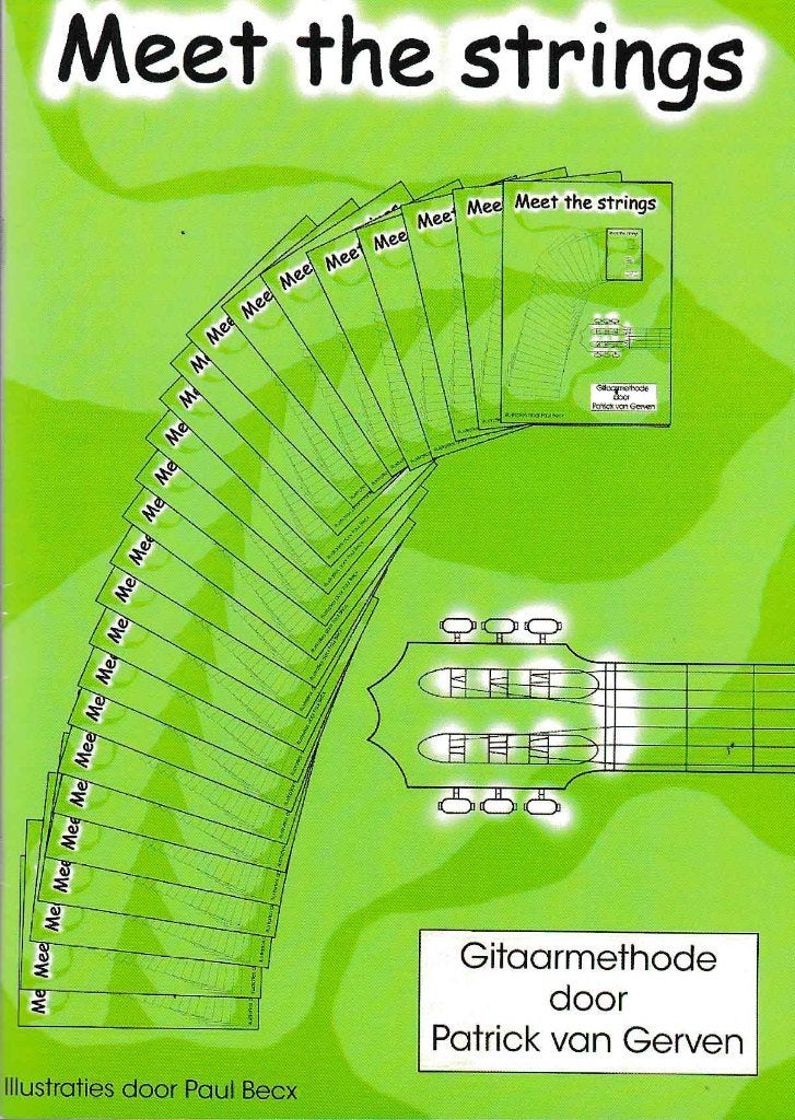 Meet the string Gitaarmethode met CD, Ophalen of Verzenden, Zo goed als nieuw, Artiest of Componist, Gitaar