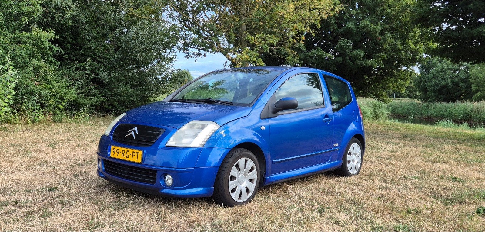 Citroën C2 VTR 1.4 I 2005 Blauw, Voorwielaandrijving, 450 kg, 4 cilinders, Origineel Nederlands
