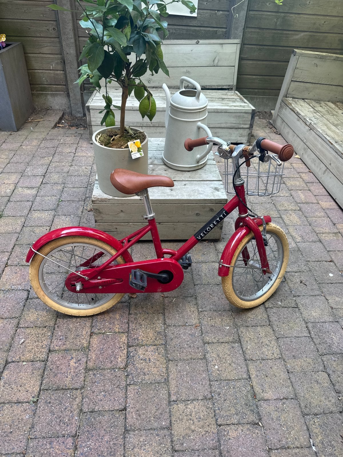 Veloretti kinderfiets - Gebruikt, maar goed voor een volgend, Ophalen, Gebruikt, 16 tot 20 inch