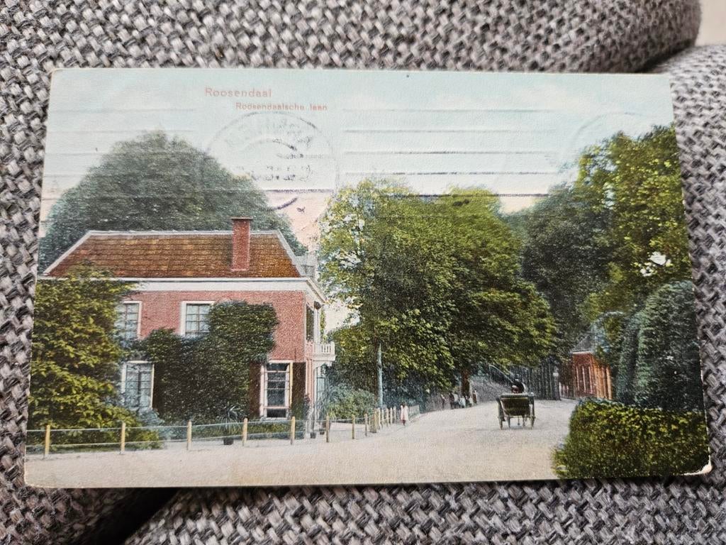 Roosendaal roosendaalsche laan 1910, Ophalen of Verzenden, Voor 1920, Noord-Brabant